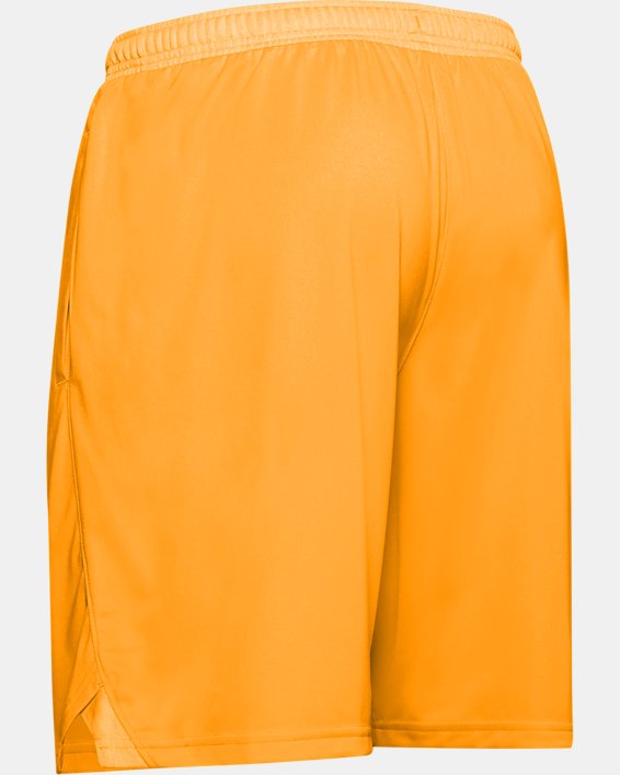 Men's UA Locker 9" Pocketed Shorts, Yellow, pdpMainDesktop image number 5